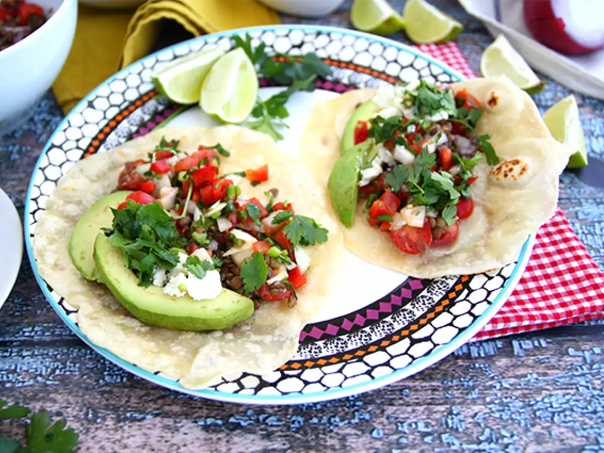 Rețetă Tacos vegetarian