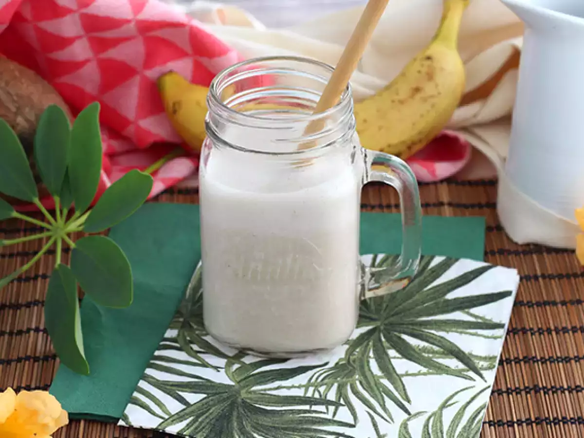 Rețetă Milkshake vegan cu banana