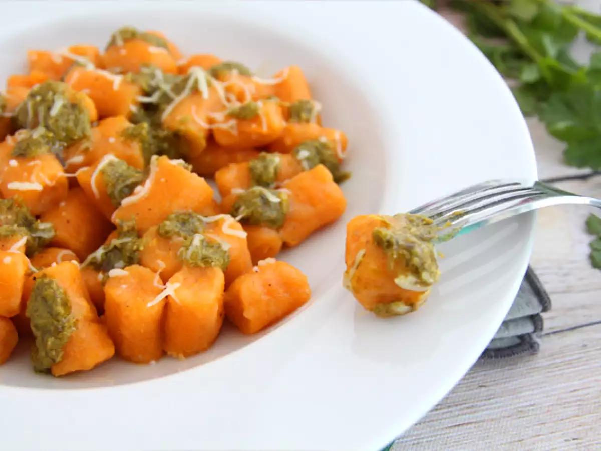 Rețetă Gnocchi de cartofi dulci