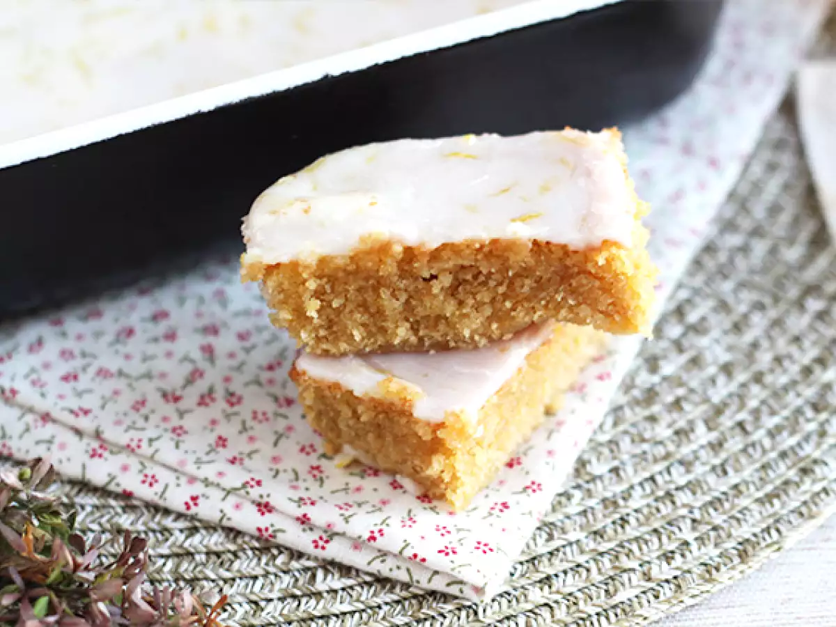 Rețetă Brownie cu ovaz si lamaie