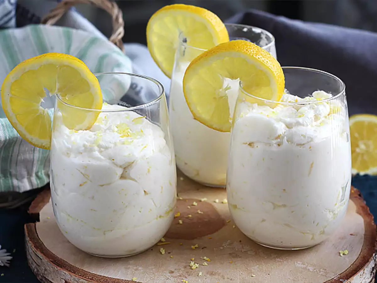 Rețetă Mousse cu lamaie