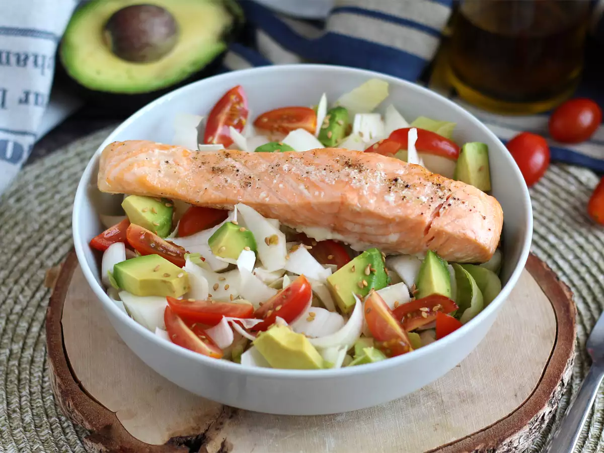 Rețetă Cum să gătești o friptură de somon la cuptor?