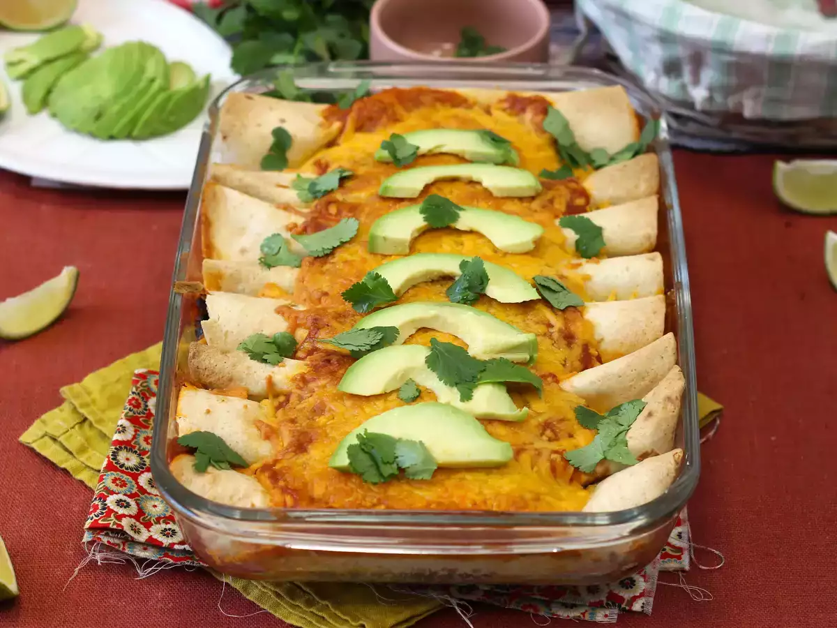 Rețetă Enchilada vegetariană