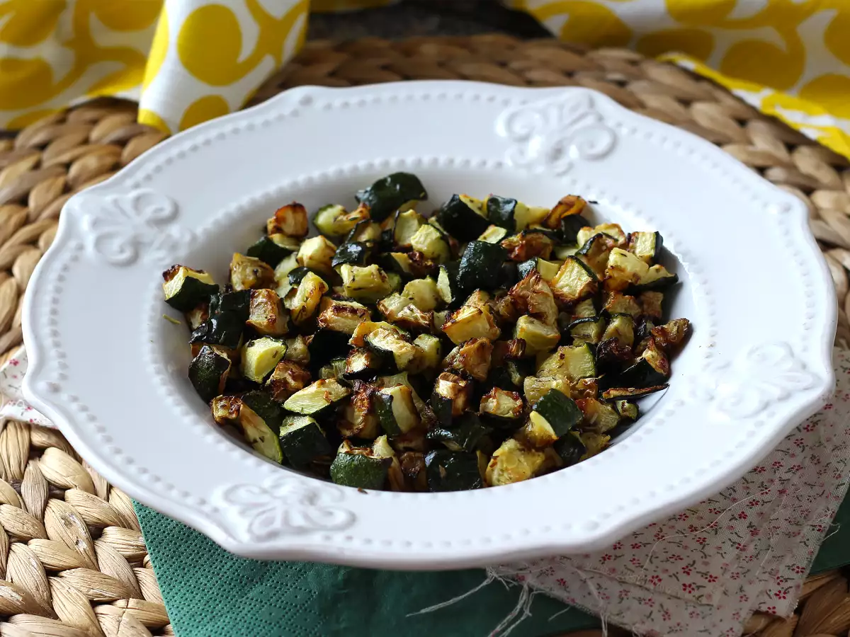 Rețetă Cum gătesc dovleceii în air fryer?