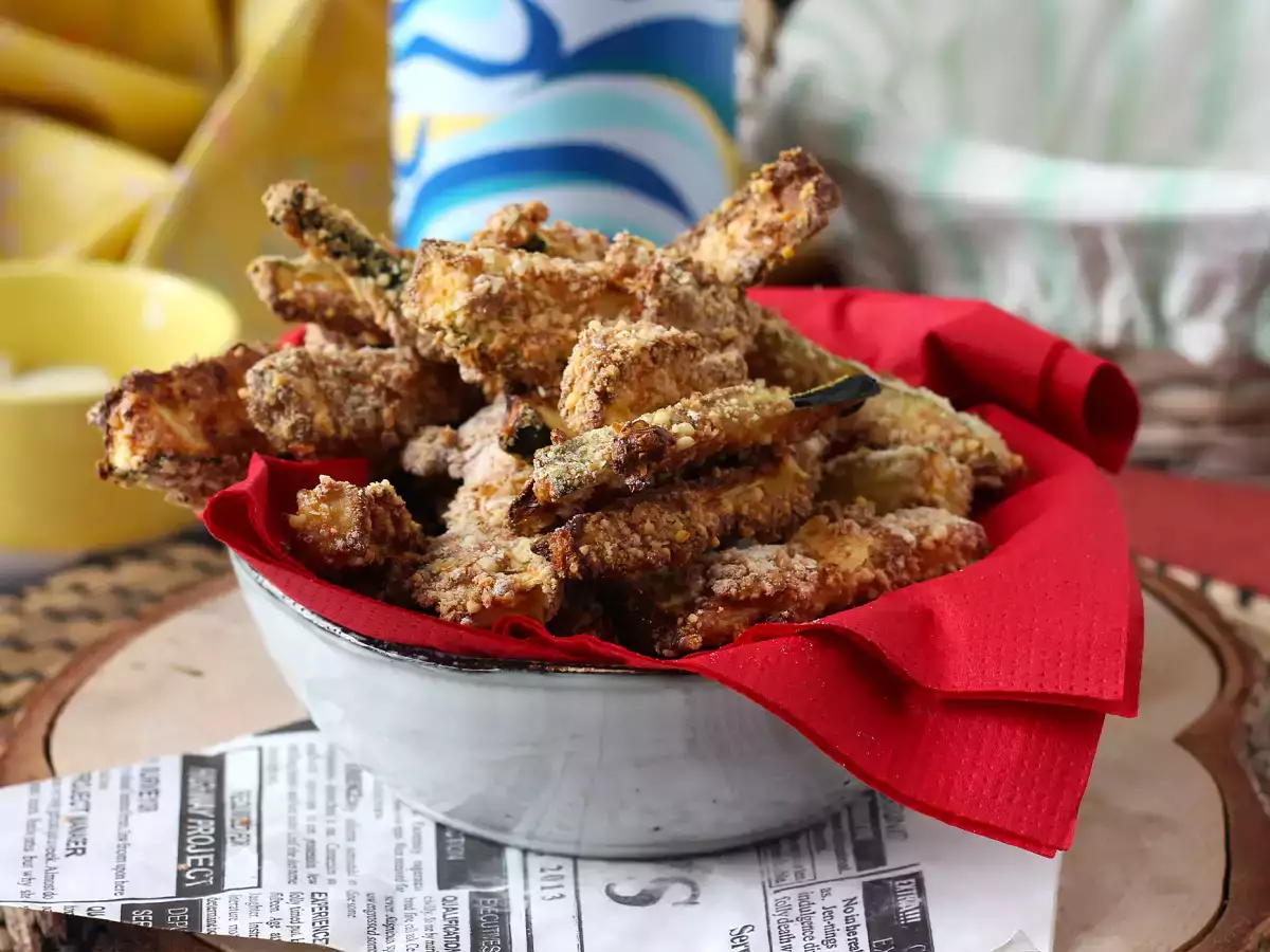 Rețetă Batoane de dovlecel la air fryer