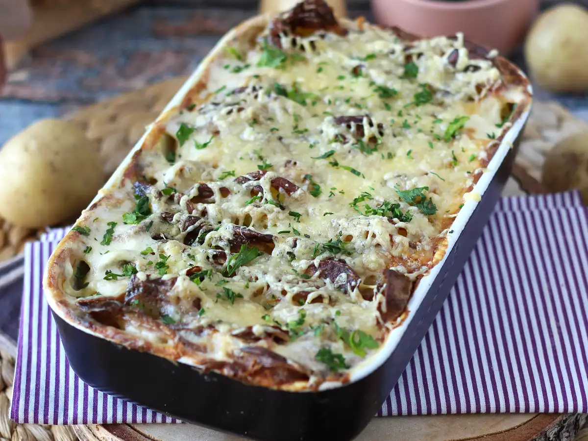 Rețetă Cartofi gratinați la air fryer