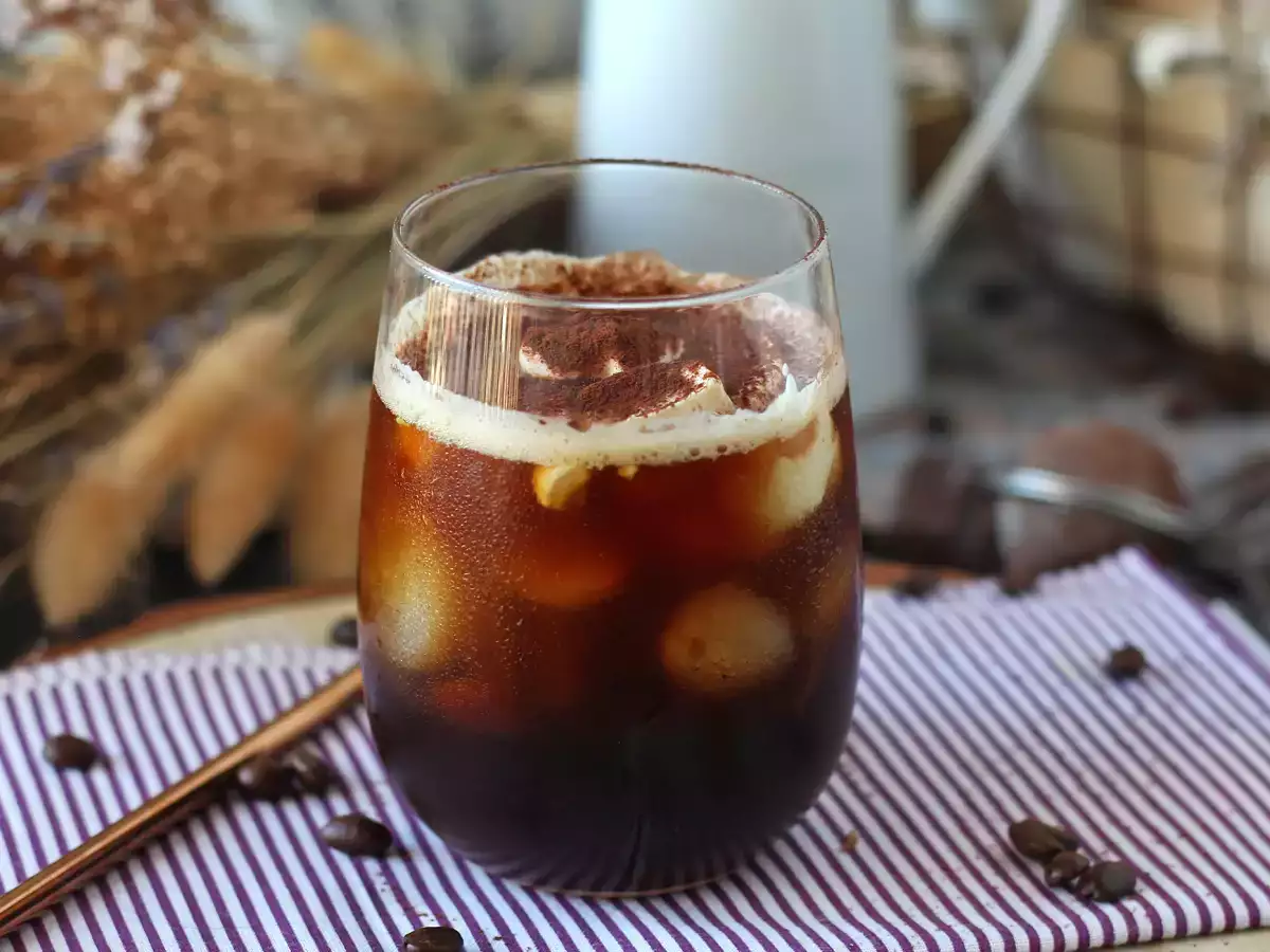 Rețetă Cafea cu gheață cu aromă de tiramisu