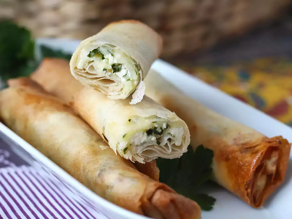 Rețetă Rikakat libanez de casă - gătit la friteuza cu aer