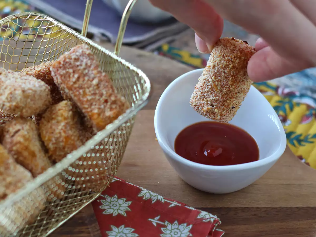 Rețetă Nuggets de tofu la friteuza cu aer cald