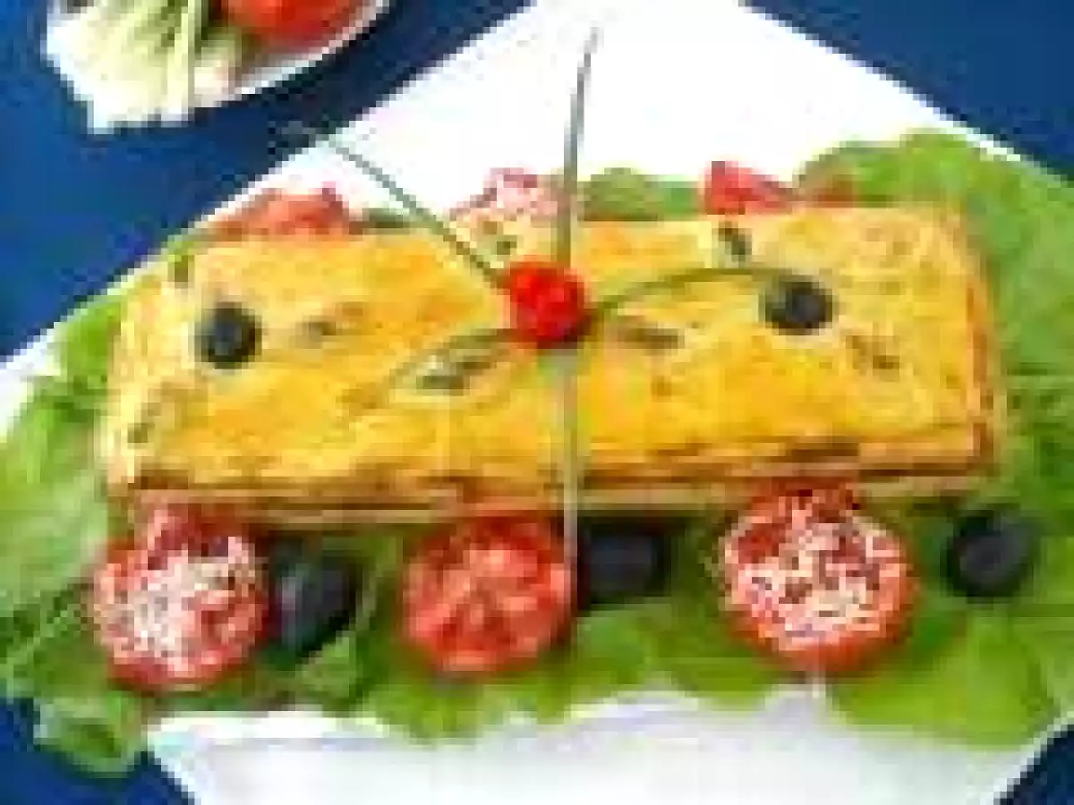 Carne tocata in crusta.