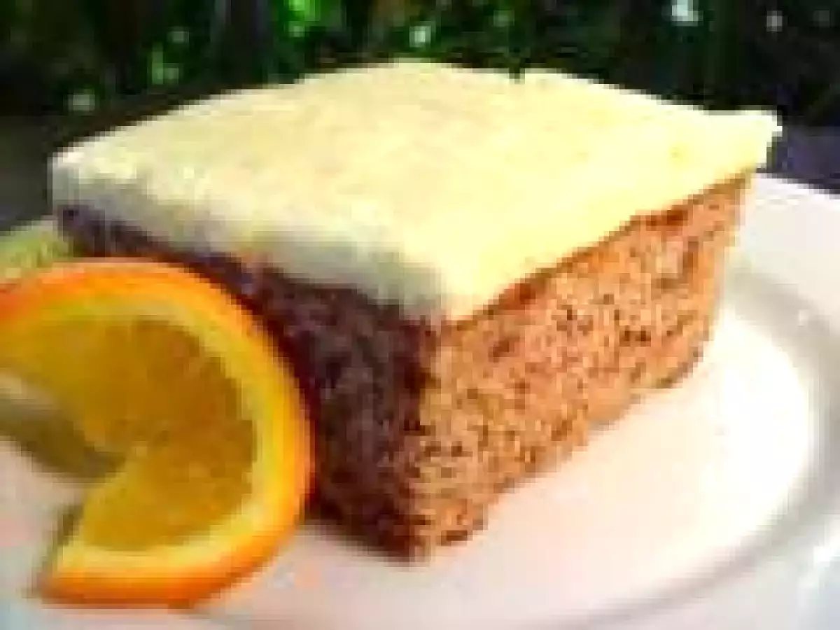 Prajitura cu portocale si nuca