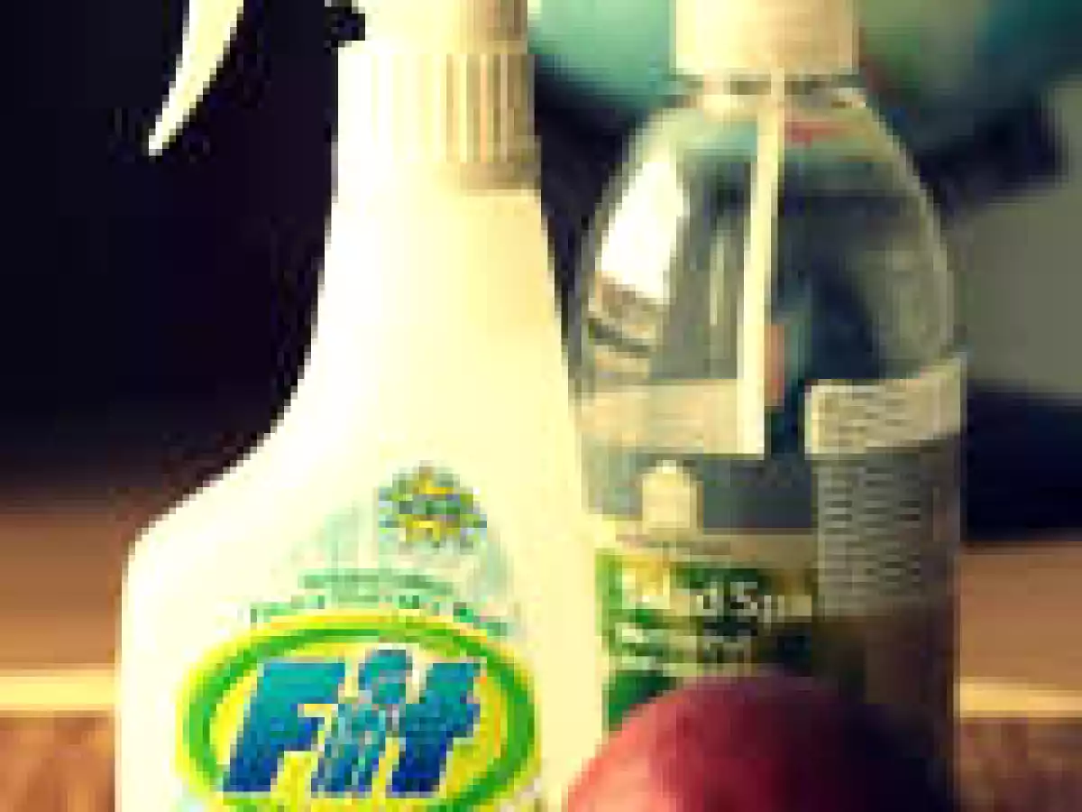 Solutii pentru dezinfectat fructe si legume