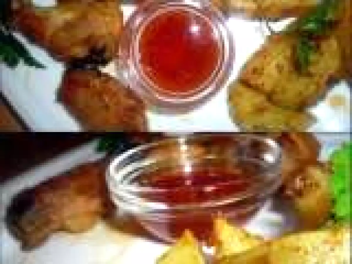 ARIPIOARE CU CARTOFI, LA CUPTOR/CHICKEN WINGS AND WEDGES POTATOES /ALI DI POLLO E PAPATE, AL FORNO