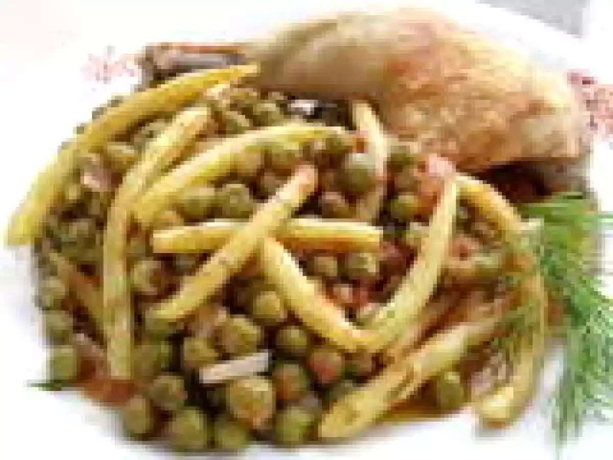 Mancarica de mazare si pastai