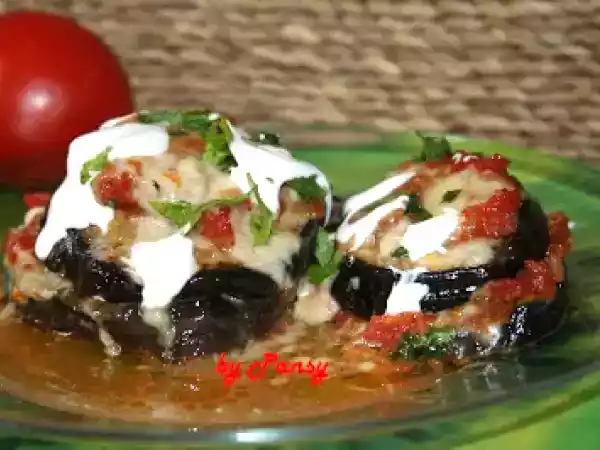 Rețetă Vinete cu mozzarella si gorgonzola