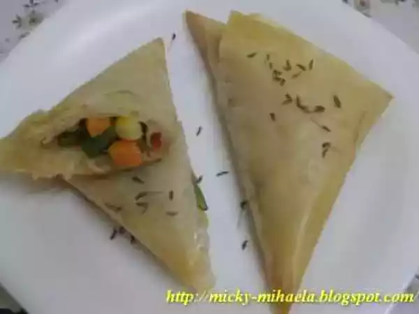 Rețetă Pateuri cu legume