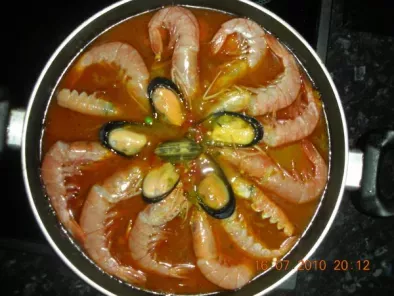 Rețetă Paella cu fructe de mare