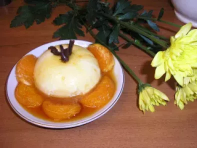Rețetă Panna cotta cu miere si portocale