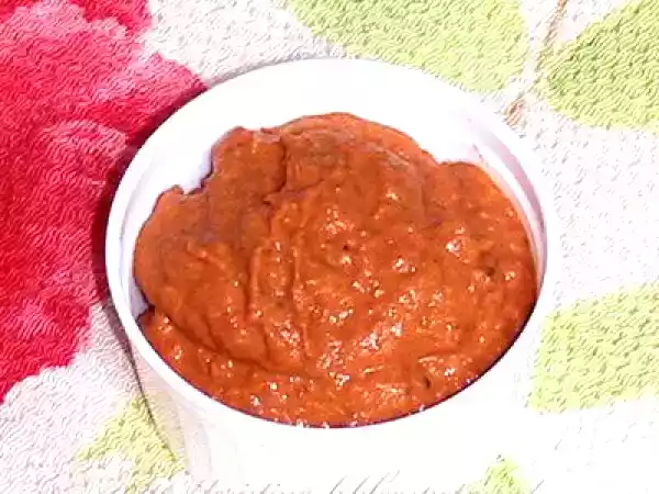 Rețetă Sos / dip din ardei cu rosii