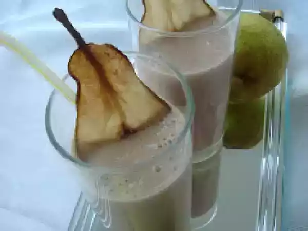 Rețetă Milkshake de banane cu pere