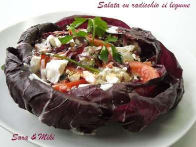Rețetă Salata cu radicchio si legume
