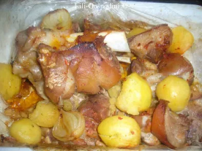 Rețetă Ciolan de porc la cuptor