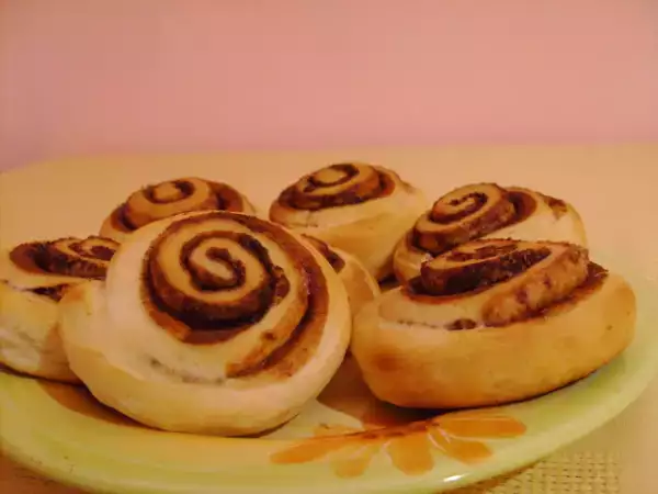 Rețetă Melci cu cacao. kakaós csiga