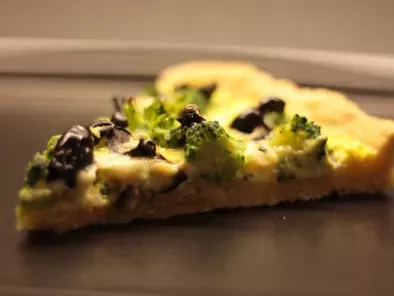 Rețetă Quiche cu broccoli si masline