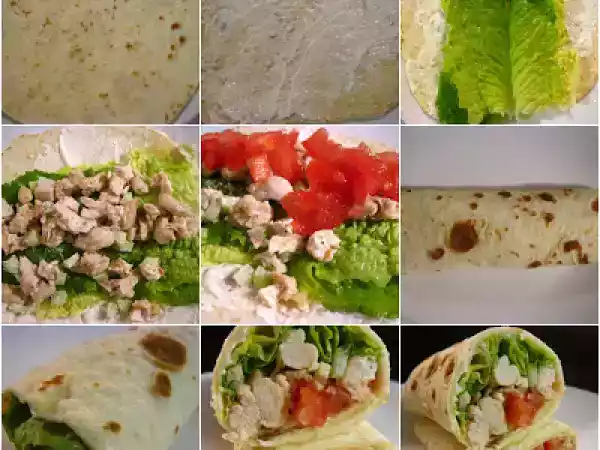 Rețetă Tortilla wrap