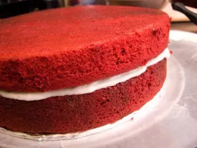 Rețetă Tort catifea rosie sau red velvet cake