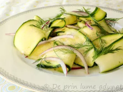 Rețetă Salata de dovlecei/ zucchini salad