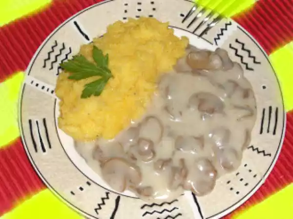 Rețetă Ciulama de ciuperci