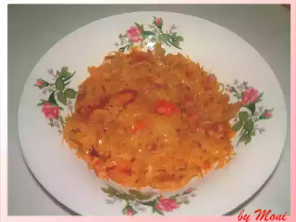 Rețetă Varza calita cu rosii si kaiser