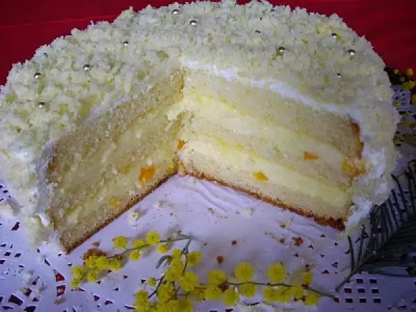 Rețetă De 8 martie - tort mimosa