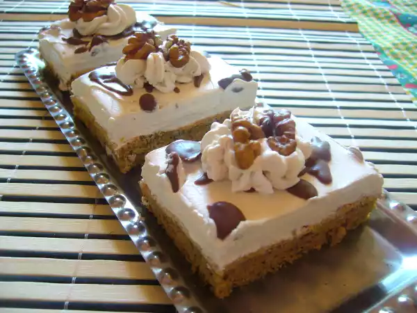 Rețetă Prajitura cu cafea si nuca