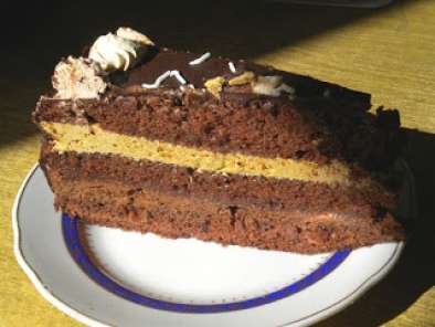Rețetă Tort cu ciocolata si ness