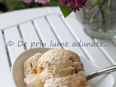 Rețetă Inghetata cu dulce de leche si nuci/ dulce de leche and walnuts ice cream