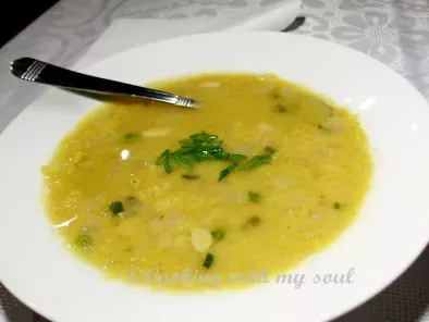 Rețetă Supa cu linte rosie si lapte de cocos (red lentil coconut milk soup)