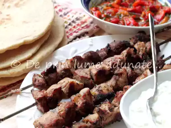 Rețetă Souvlaki a la jamie oliver