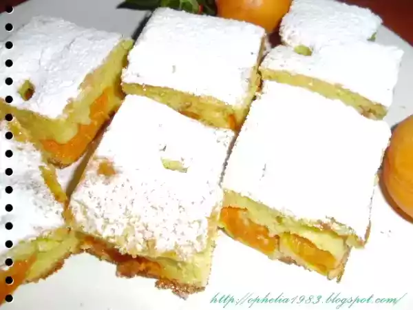 Rețetă Prajitura cu caise