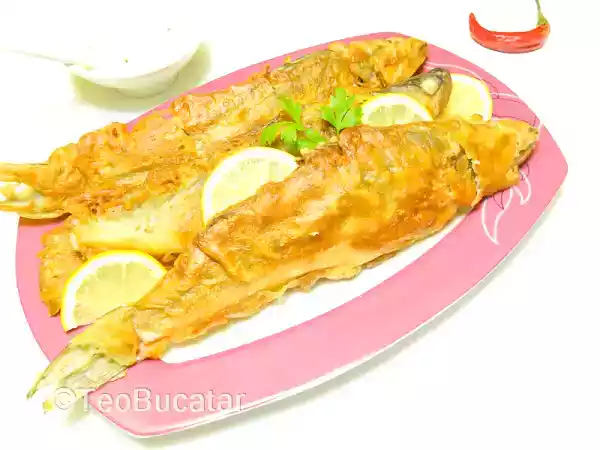 Rețetă Salau in crusta de bere