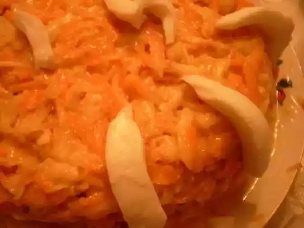 Rețetă Salata de morcovi, mar si telina