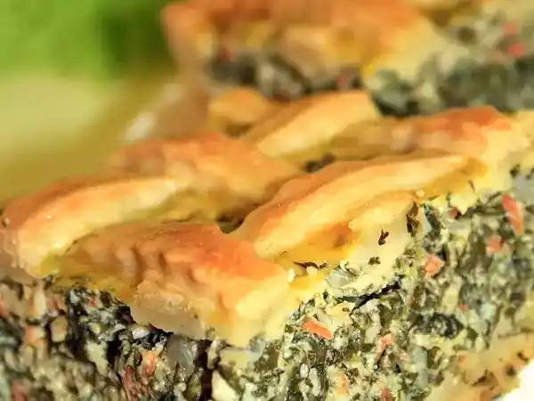 Rețetă Placinta cu spanac si aluat de casa