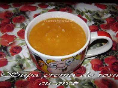 Rețetă Supa crema de rosii cu orez