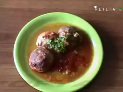 Rețetă Ciuperci cu sos de rosii si usturoi la cuptor (reteta video)