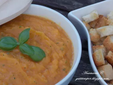 Rețetă Supa crema de morcovi cu ghimbir