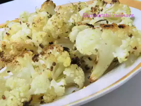 Rețetă Conopidă rumenită la cuptor