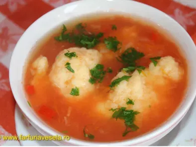 Rețetă Supa de rosii cu galuste (reteta video)