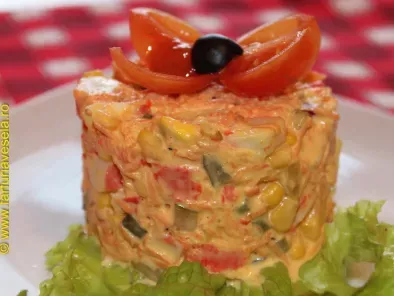 Rețetă Salata de surimi (reteta video)
