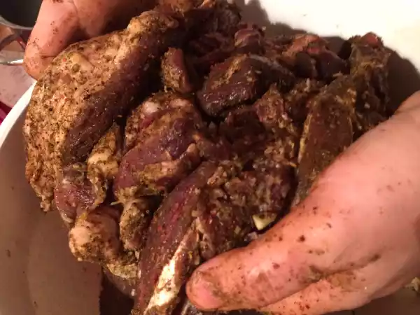 Rețetă Pastrama berbecut / oaie / capra